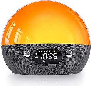 MOMILLA RO310 Sunrise Alarm Clock with Bluetooth Speaker Review