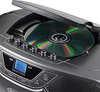 Jensen CD-590 1-Watt Portable Stereo CD and Cassette Player/Recorder with AM/FM Radio and Bluetooth — image 3