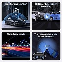 PRUVEEO J20-4CH 12" Mirror Dash Cam — image 6