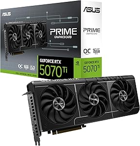 ASUS PRIME GeForce RTX 5070 Ti OC Edition 16GB GDDR7 Graphics Card