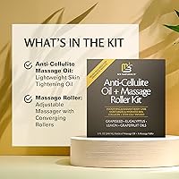 M3 Naturals Anti Cellulite Oil and Lymphatic Drainage Massager Kit, 8 fl oz — image 5