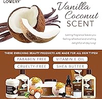 Lovery Vanilla Coconut 9 Piece Home Spa Set — image 4