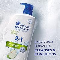 Head & Shoulders 2-in-1 Dandruff Shampoo and Conditioner Green Apple, 32.1 Fl Oz, 2 Pack — image 3