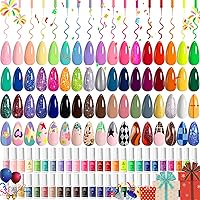 Beetles Gel Polish Liner Nail Art Set, 50 Colors — image 1