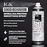 IGK Good Behavior Spirulina Protein Smoothing Hairspray 2.4oz (Pack of 2) — image 3