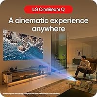 LG CineBeam Q HU710PB 4K Smart Portable Projector — image 2