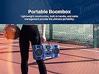 Emerson EPB-4000-SL Portable CD/Cassette Player Boombox — image 9