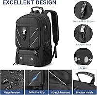 Banlole 17.3 Inch Travel Laptop Backpack with Shoe Compartment — image 6
