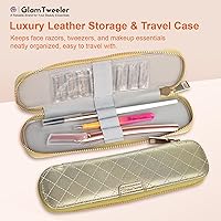 GlamTweeler Women's Dermaplane Face & Eyebrow Razor Kit — image 5