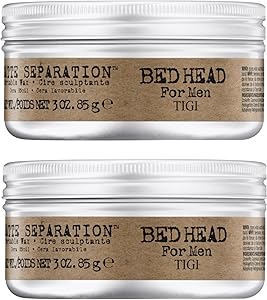 TIGI Bed Head for Men Matte Separation Workable Wax 3 oz (2 Pack) Review