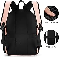 BIKROD Backpack for Girls Women, School Backpack for Teen Boys, 15.6 Inch Laptop Backpack with USB Charging Port — image 4