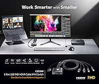 ATEN CS22HF 2-Port USB HDMI KVM Switch — image 3