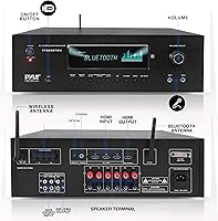 Pyle PT888BTWM.5 1000W Bluetooth Home Theater Karaoke Receiver — image 2