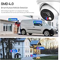 VIKYLIN 4K 8MP PoE IP Dome Camera — image 4