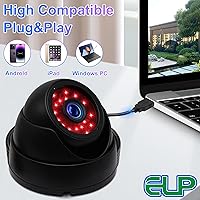 ELP 1MP HD USB Dome Camera — image 4