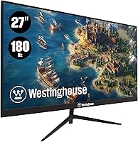 Westinghouse 27-Inch Flat Gaming Monitor, 180Hz, 1ms, AMD FreeSync — image 1