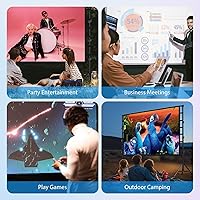 LEORFI 150-inch Projector Screen with Stand — image 7