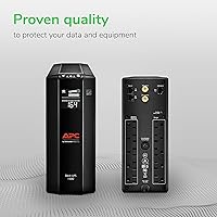APC Back-UPS Pro 1500VA UPS Battery Backup & Surge Protector — image 8
