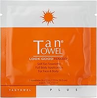 Tan Towel Full Body Plus Creme, 15 Count — image 3