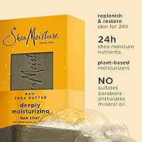 SheaMoisture Raw Shea Butter Bar Soap 4-Pack, 8 oz — image 4