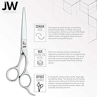 JW Shears & Thinner Combo R Series Barber Scissors — image 2