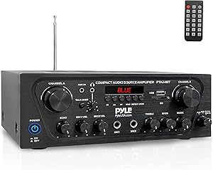 Pyle PTA24BT 2-Channel Bluetooth Karaoke Amplifier Review
