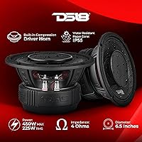 DS18 PRO-HY6.4B 6.5″ Hybrid Mid-Range Car Audio Speaker — image 2