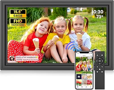 Uhale 15.6″ Digital Picture Frame 64GB