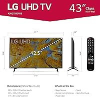 LG UHD UQ75 Series 43” (43UQ7590PUB, 2022) — image 3
