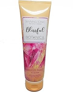 Swedish Beauty Blissful Botanica DHA Bronzer 8.5oz Tanning Lotion Review