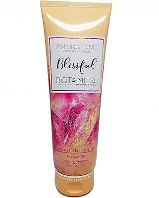 Swedish Beauty Blissful Botanica DHA Bronzer 8.5oz Tanning Lotion
