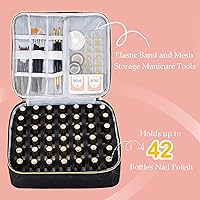 Uross Nail Polish Organizer Bag 42 Bottles — image 2