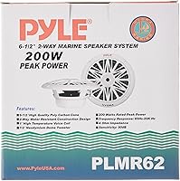 Pyle PLMR62 6.5 Inch Dual Marine Speakers — image 10