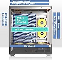 KEDIERS P6 ATX Mid Tower Case — image 8