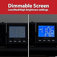 Magnasonic EAAC601 Projection Alarm Clock — image 4