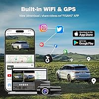 IKOPO F7 4K Front and 1080P Rear Dual Dash Cam — image 5