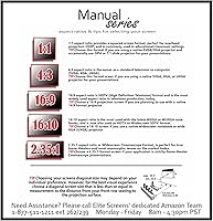 Elite Screens Manual Series M100UWH 100-Inch 16:9 Projector Screen — image 9