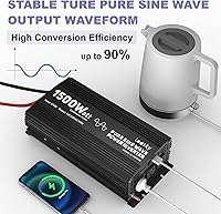 LEESKY 1500W Pure Sine Wave Power Inverter — image 2