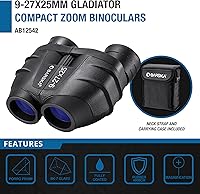 Barska 9-27x25mm Gladiator Compact Zoom Binoculars — image 3