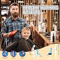 PENNYNANA Salon Booster Seat Leather Cushion for Kids, Black — image 4