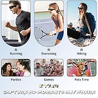 ZTCOLIFE Video Glasses with Bluetooth 1080P HD Camera — image 6