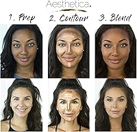 Aesthetica Cosmetics Cream Contour and Highlighting Makeup Kit — image 5