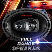 BATVOX CS691 6x9 Inch 3-Way Coaxial Car Speakers — image 7