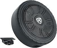 Rockville Wheel of BASS 8″ 500W Powered Car Subwoofer — image 1