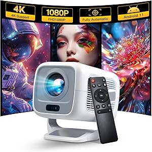 WEMI 1080P Smart Projector with 4K Support Review