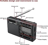 XHDATA D368 Portable Shortwave Radio — image 5
