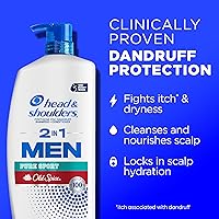 Head & Shoulders 2-in-1 Dandruff Shampoo and Conditioner, Lemon-Lime, 31.4 Fl Oz Each — image 2