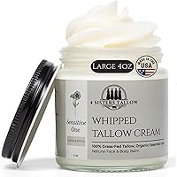 Four Sisters Tallow 100% Grass Fed Beef Tallow Lotion - Unscented, 4oz — image 1