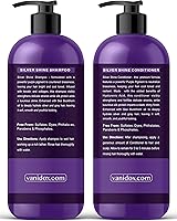 VANIDOX Sulfate Free Brass Toning Purple Shampoo and Conditioner Set (16 fl oz each) — image 8