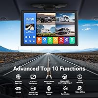 Camotop 4 Channel Backup Camera System, 10.26-inch Monitor — image 2